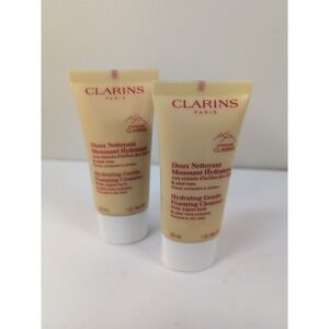 2 Pack CLARINS PARIS - Hydrating Gentle Foaming Cleanser - 30 ml / 1 oz.‎ - NEW